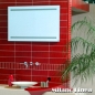 Preview: Hinterleuchteter Badspiegel Milano Linea 600 x 800mm