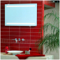 Preview: Hinterleuchteter Badspiegel Milano Linea 500 x 700mm