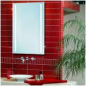Preview: Badspiegel MILANO T5 hinterleuchtet ab 400 x 400 mm