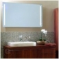 Preview: Badspiegel MILANO T5 hinterleuchtet ab 400 x 400 mm