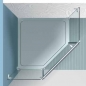 Preview: Eckdusche 1 Klarglas bis 1500 x 1500 mm (2)