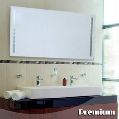 Preview: Hinterleuchteter Spiegel Premium 800 x 600mm