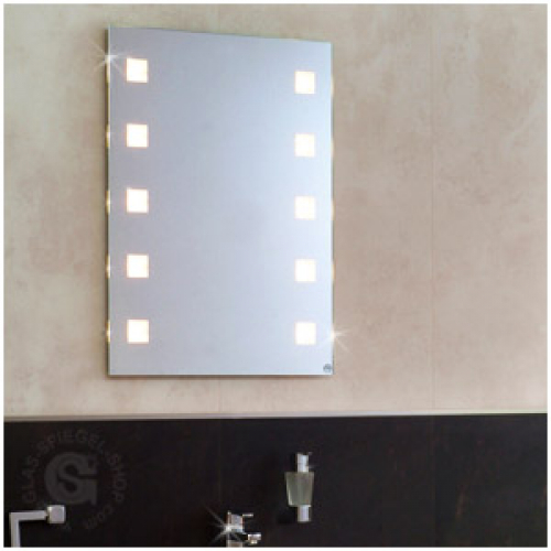 Hinterleuchteter Spiegel Quadrato 600 x 800mm