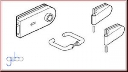 Preview: Claustra - Set mit Rundformdrücker BB