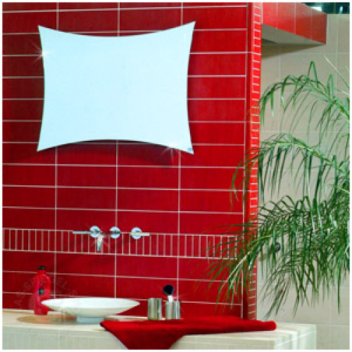Badspiegel Matera 600 x 800 mm, Kanten poliert