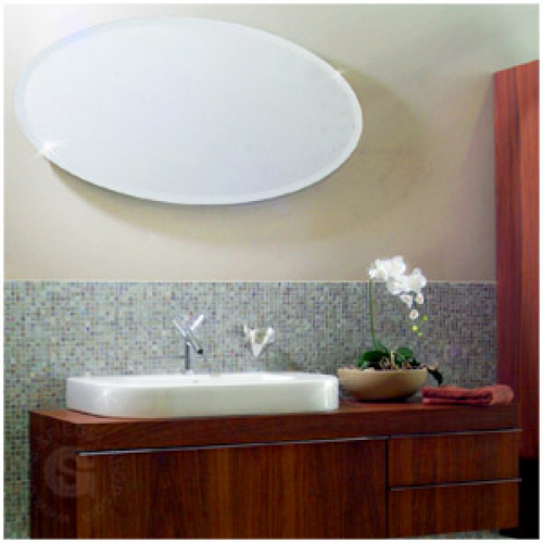Badspiegel Stella 450 x 600 mm (10-mm-Facette)