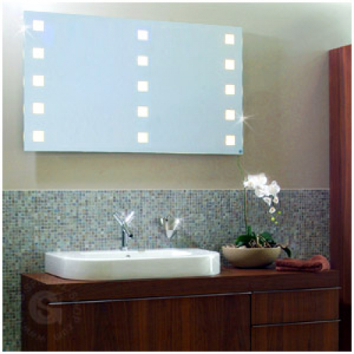 Smart Home Spiegel Quadrato Pur LED