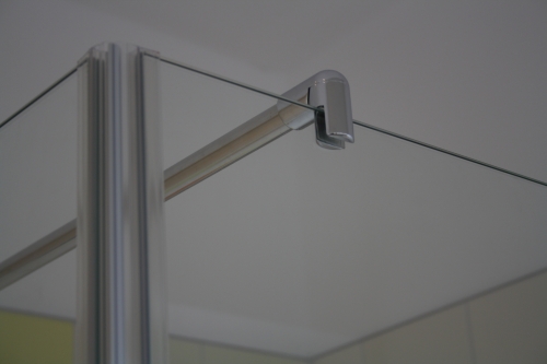 Echtglasdusche 2 aus Klarglas bis 1500 x 1500