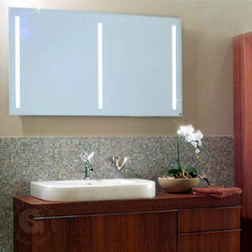 Badspiegel MILANO PUR T5 hinterleuchtet ab 400 x 400 mm