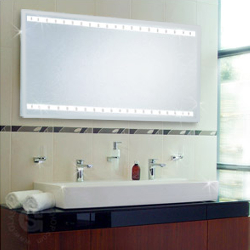 Badspiegel PREMIUM LINEA T5 hinterleuchtet ab 400 x 400 mm