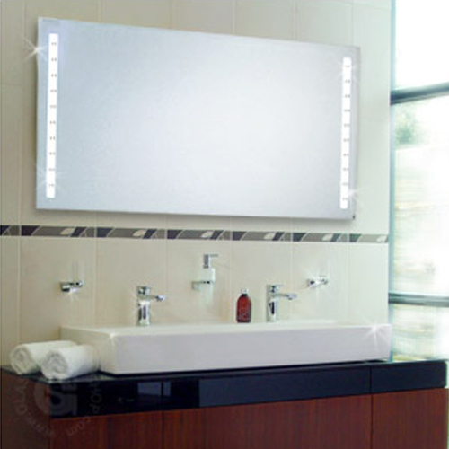 Badspiegel PREMIUM T5 hinterleuchtet 450 x 650 mm