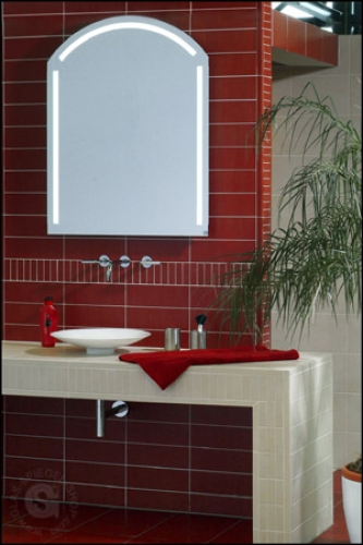 Preview: Hinterleuchteter Spiegel Biella LED