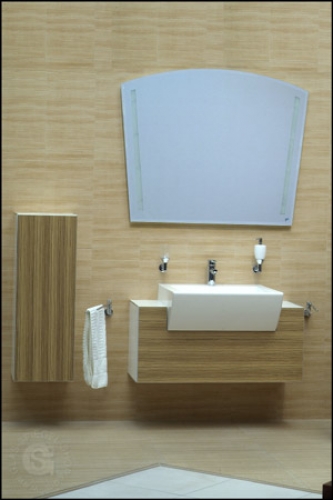 Preview: Hinterleuchteter Spiegel Capua LED