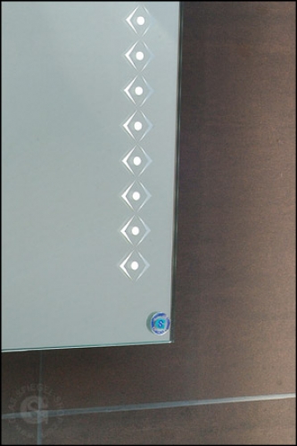 Preview: Hinterleuchteter Spiegel Latina LED