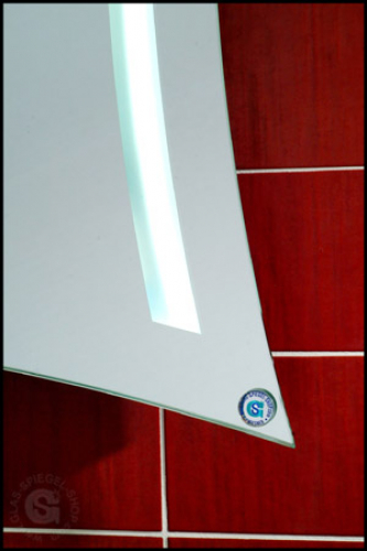 Preview: Hinterleuchteter Spiegel Napoli (Neon Leuchten)