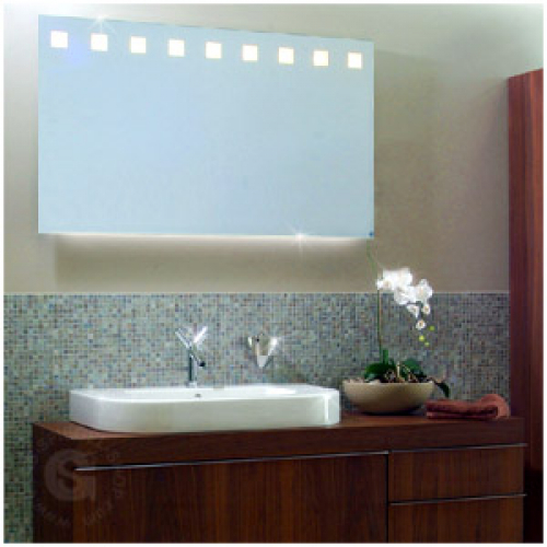 Smart Home Spiegel Quadrato Sirius LED