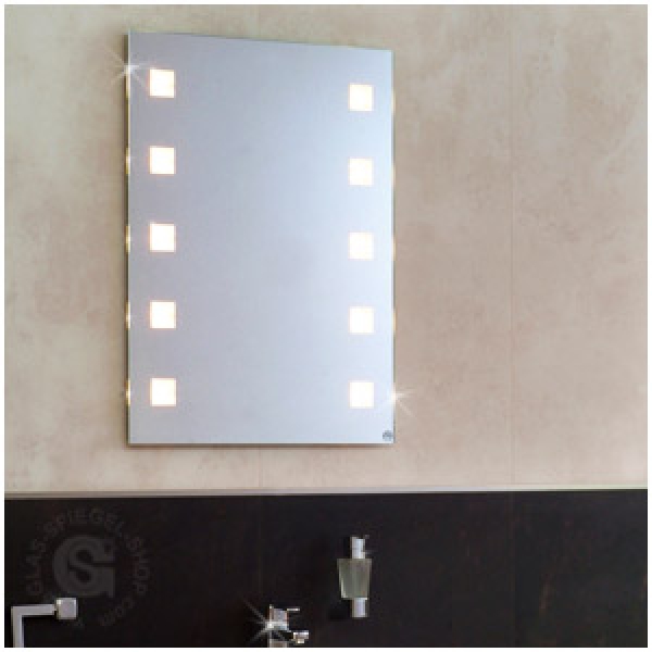 Hinterleuchteter Spiegel Quadrato 1000 x 800mm