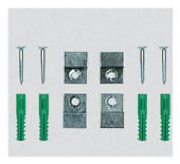 Spiegelklammern Messing