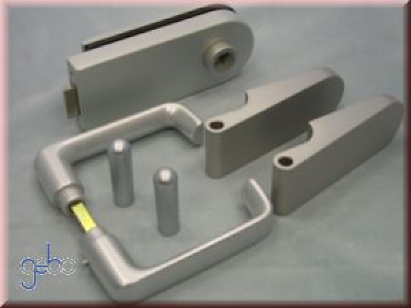 Claustra - Set mit Flachformdrücker unverschließbar hinten