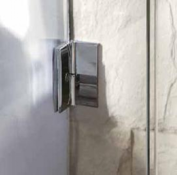 Echtglasdusche 1 aus Ornamentglas bis 1000 x 1500 mm (1)