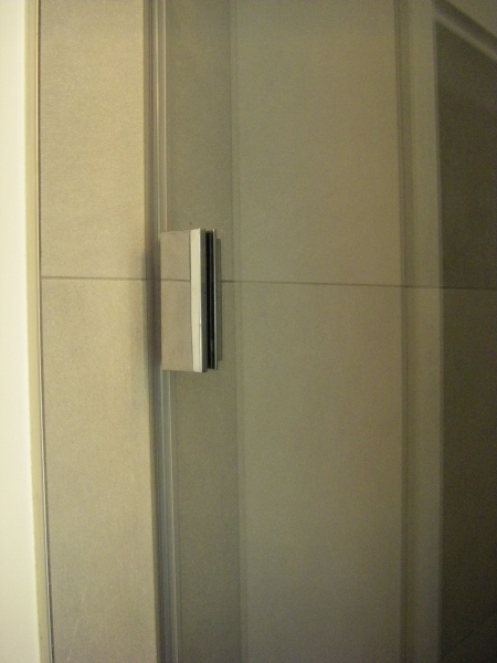 Duschabtrennung 1 Klarglas für Nischenbreite bis 1000 mm