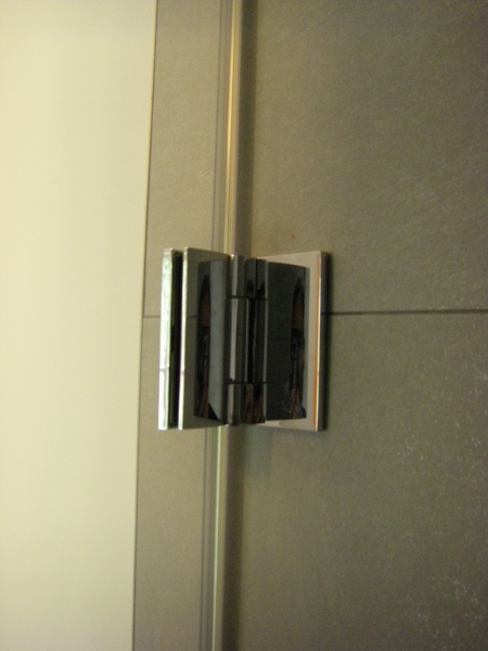 Duschabtrennung 1 Klarglas für Nischenbreite bis 1000 mm