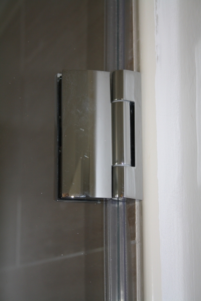 Duschabtrennung 2 Klarglas für Nischenbreite bis 1500 mm