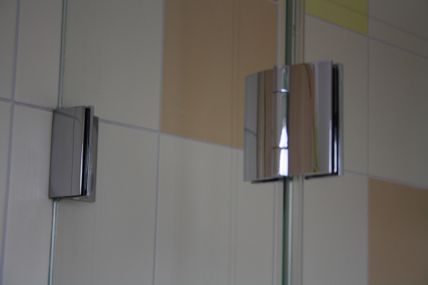 Echtglasdusche 2 aus Klarglas bis 1500 x 1500