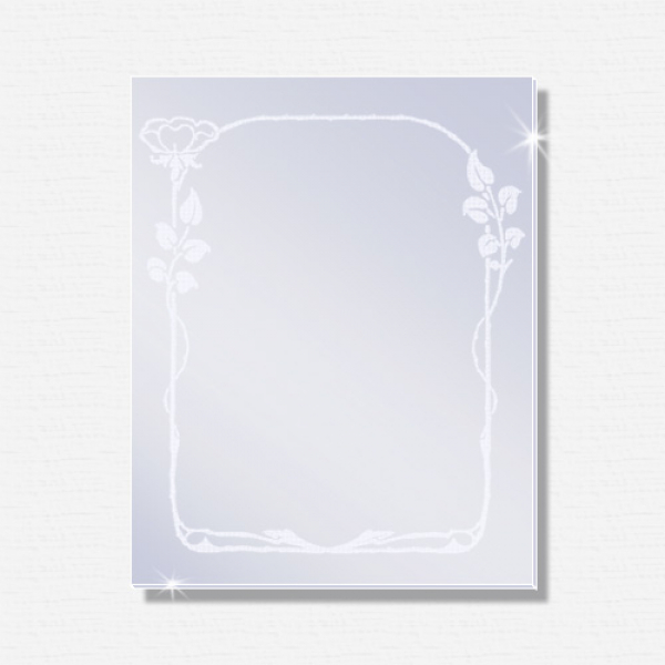 Mattierter Design-Spiegel NOVA 600 x 900mm