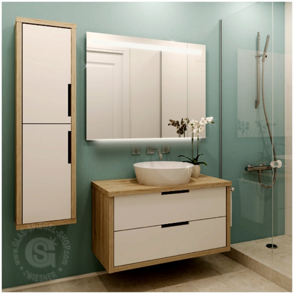 Hinterleuchteter Spiegel Milano Sirius LED