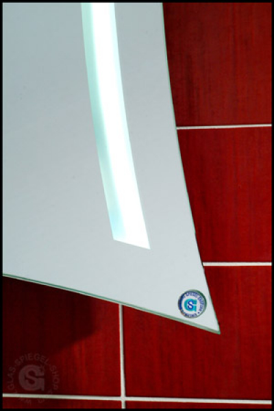 Hinterleuchteter Spiegel Napoli (Neon Leuchten)