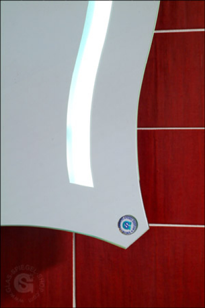 Hinterleuchteter Spiegel Palermo (Neon Leuchten)