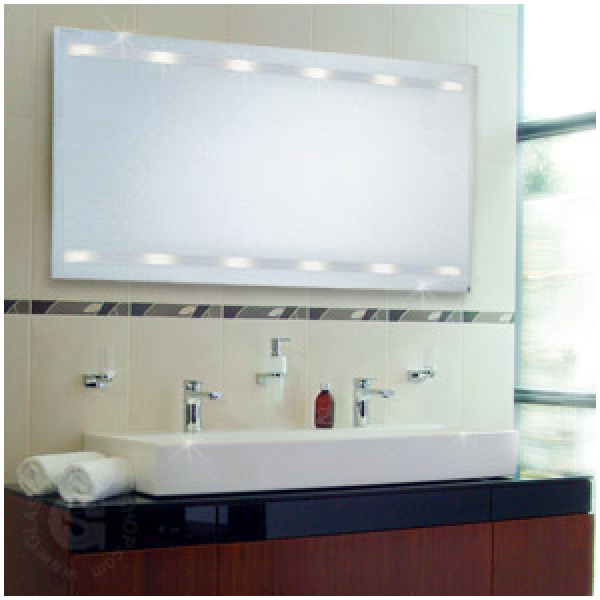 Hinterleuchteter Spiegel Basic Linea LED