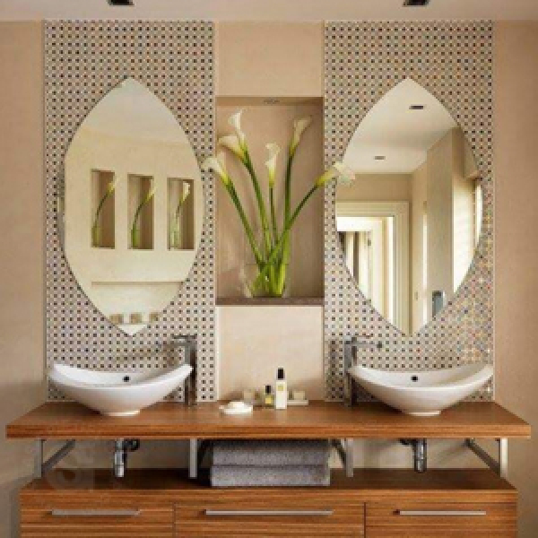 Badspiegel Bibbona ab 400 x 400 mm, Kanten poliert