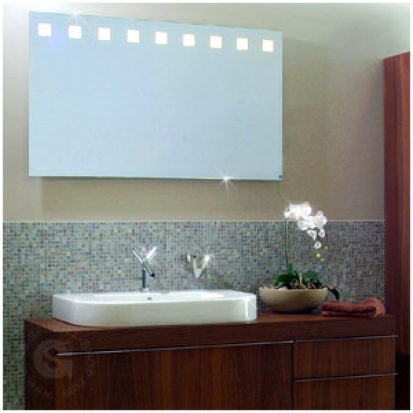 Smart Home Spiegel Quadrato Castor LED
