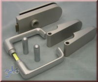 Claustra - Set mit Flachformdrücker unverschließbar vorn