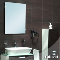 4-mm-Spiegel 300 x 300 mm, Kanten poliert